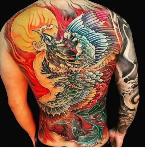 Top Mẫu Hình Xăm Full Lưng Ấn Tượng Nhất 2026 Hình xăm full lưng phong cảnh thiên nhiên