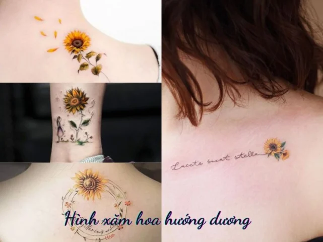 Hình xăm hoa hướng dương nhỏ cho nữ: Ý nghĩa & 10+ mẫu hot 2026 Hình xăm hoa hướng dương nhỏ tinh tế trên cổ tay