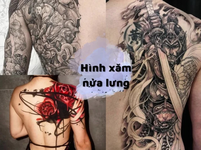 Top Hình Xăm Nửa Lưng Đẹp Cho Nam 2026: Xu Hướng & Ý Nghĩa Hình xăm Quan Công nửa lưng nam thể hiện sự uy nghiêm và chính trực