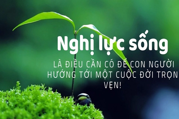 Khái niệm về ý chí nghị lực