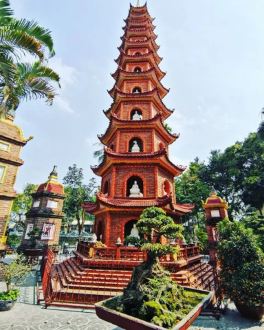 Kiến trúc độc đáo của Chùa Trấn Quốc