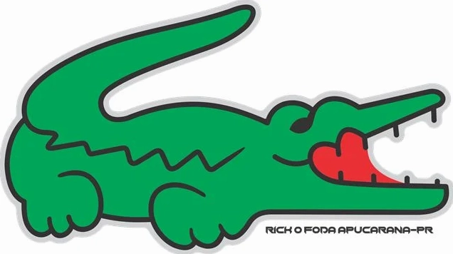 Logo cá sấu Lacoste màu xanh lá