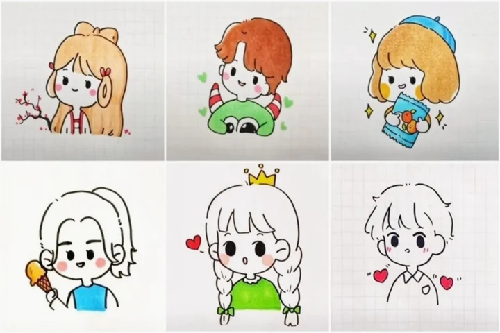 Bí quyết vẽ nhân vật cute đỉnh cao theo xu hướng 2026 Lời khuyên cho người mới bắt đầu vẽ nhân vật cute