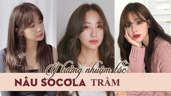 Nâu Socola Phai Ra Màu Gì? Bí Mật Đằng Sau Độ Bền Màu Tóc 2026 Màu tóc nâu socola với nhiều sắc thái