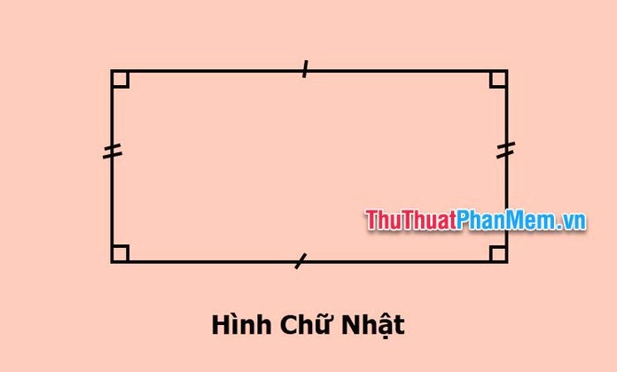 Chuyên sâu: Cách Tìm Chiều Dài Hình Chữ Nhật Chuẩn Xác 2026 Minh họa hình chữ nhật và cách tính chu vi