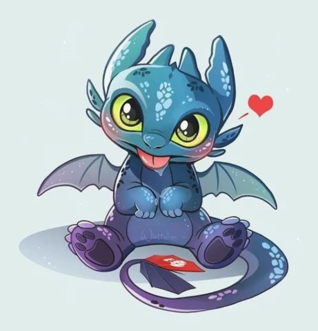 Khám phá Thế giới "Con Rồng Cute": Biểu tượng đáng yêu của năm 2026 Một con rồng màu hồng phấn với đôi cánh nhỏ xinh