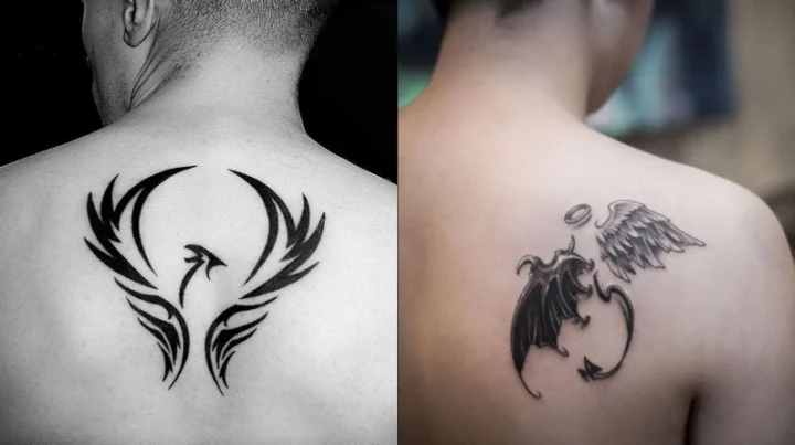 Nam giới chọn hình xăm sau lưng