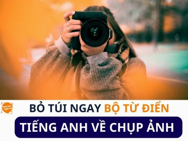 Nhiếp ảnh gia đang làm việc