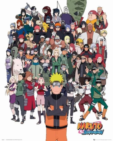 Đội 7 và các nhân vật khác trong Naruto