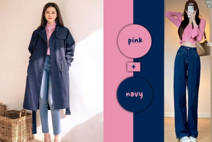 Màu Xanh Navy Phối Với Màu Gì? Bí Quyết Phối Đồ Chuẩn 2026 Phối đồ xanh navy với xám