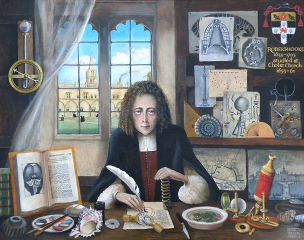 Ai là người đưa ra học thuyết tế bào đầu tiên? Robert Hooke quan sát tế bào bằng kính hiển vi