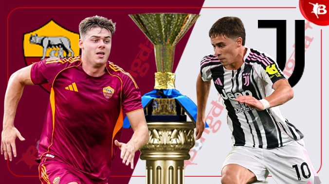 Roma đối đầu Juventus trên sân cỏ Serie A