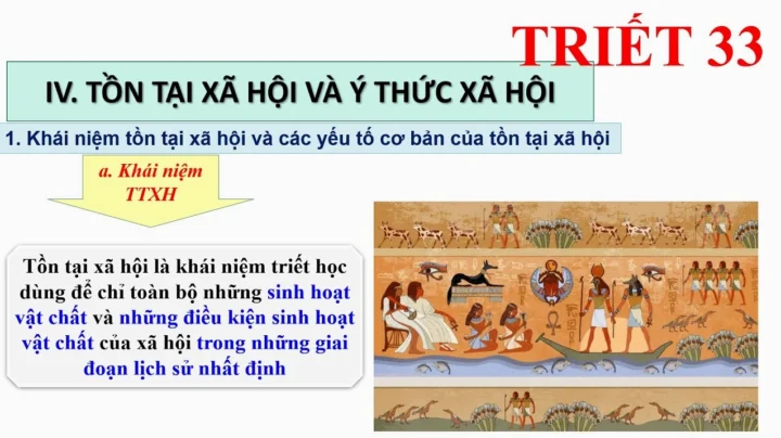 Sơ đồ mối quan hệ giữa ý thức và tồn tại xã hội