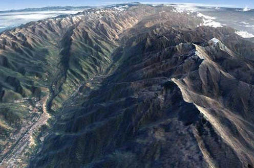 Toàn cảnh dãy Andes hùng vĩ