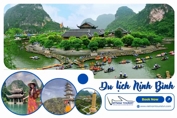 Tour Du Lịch Ninh Bình 2026: Khám Phá Vẻ Đẹp Non Nước Hữu Tình Toàn cảnh Ninh Bình từ trên cao