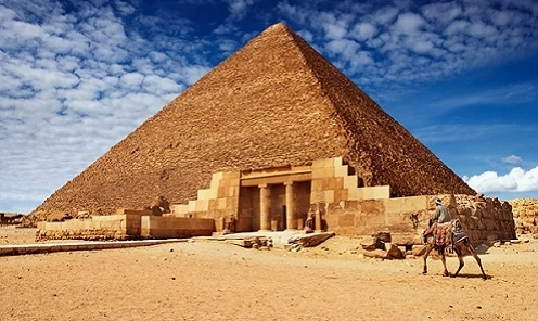 Toàn cảnh quần thể Kim tự tháp Giza