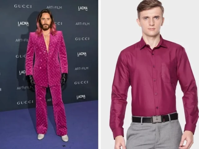 Magenta là gì? Khám phá sắc màu độc đáo và ý nghĩa sâu sắc Trang phục màu magenta trên sàn diễn thời trang