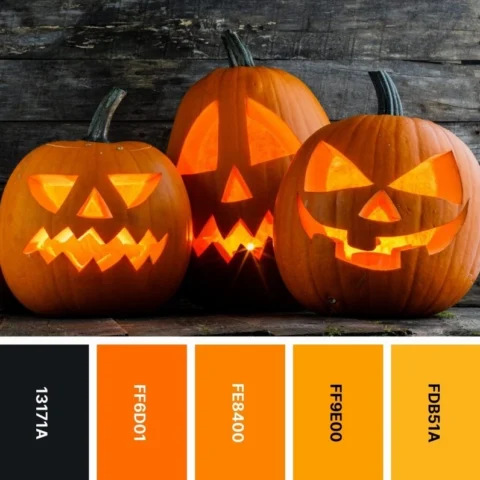 Màu sắc truyền thống của Halloween là gì? Khám phá bí ẩn! Trang trí Halloween màu trắng
