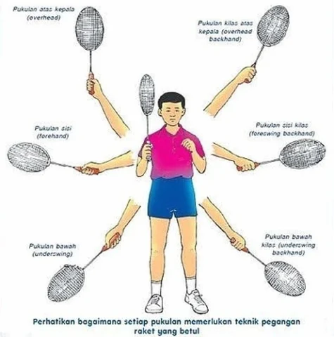 Vận động viên cầu lông thực hiện cú smash