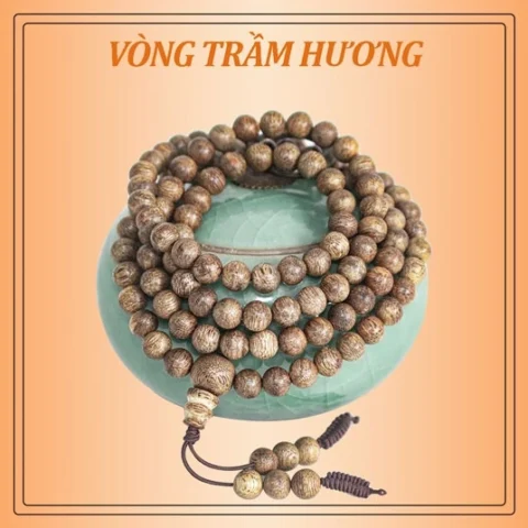 Vòng tay trầm hương chuỗi hạt trầm hương