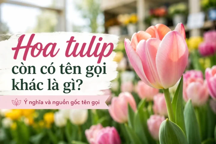 Vườn hoa tulip rực rỡ sắc màu