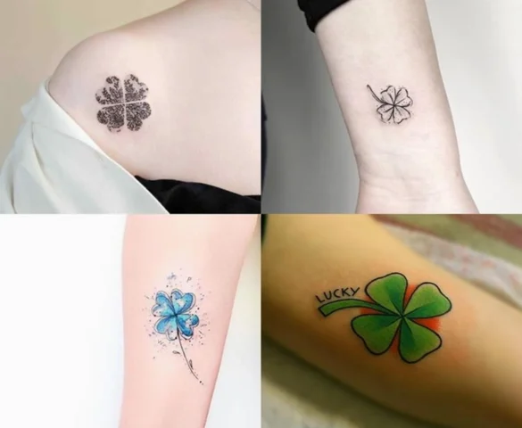 Ý nghĩa của hình xăm cỏ 4 lá